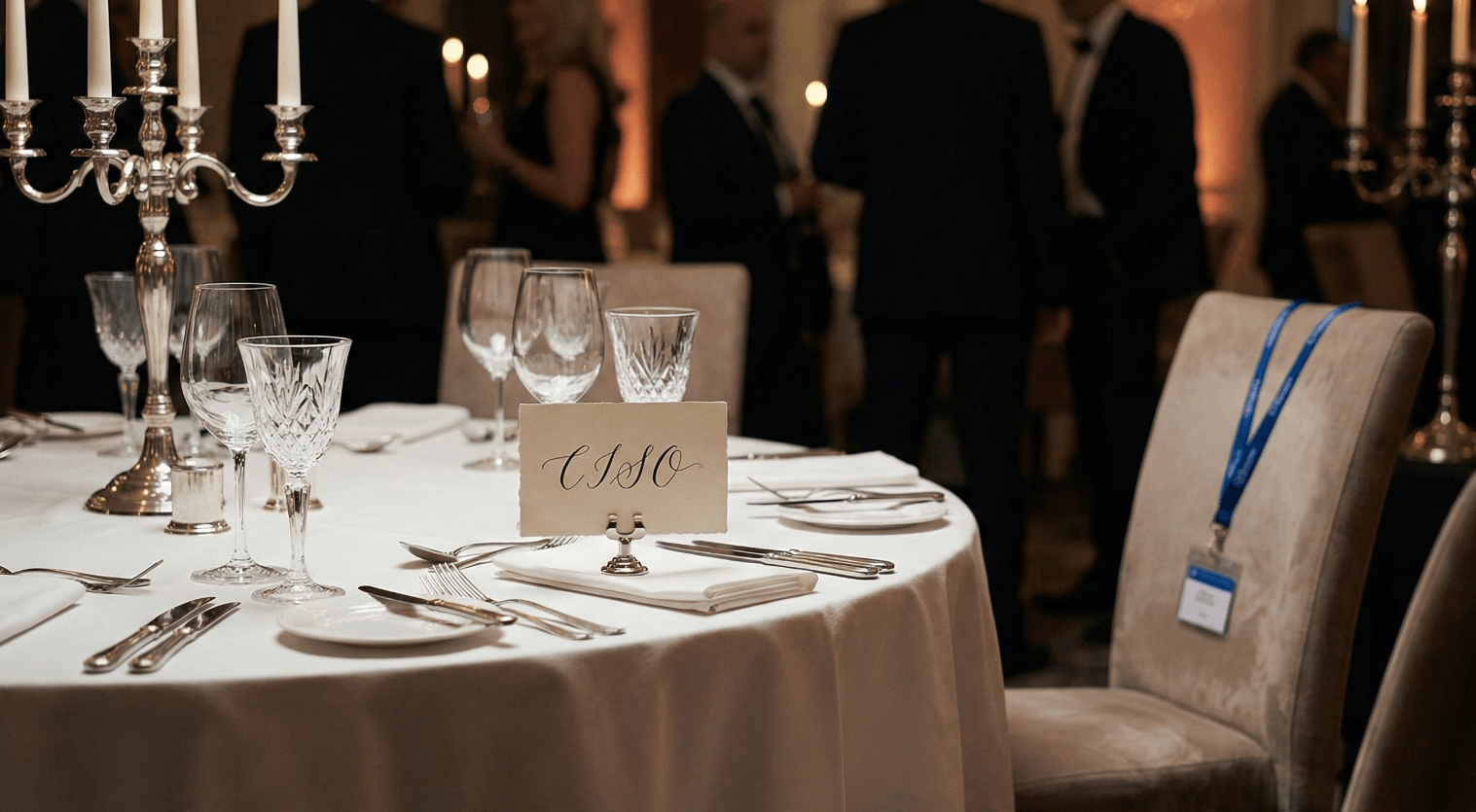 Burnt Out CISO Forced to Decline Michelin-Starred Round Table Dinner.